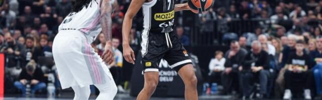 PARTIZAN POBEDIO FENJERAŠA: Crno-beli GAZILI Asvel, "KOCKALI SE", pa trijumfovali!