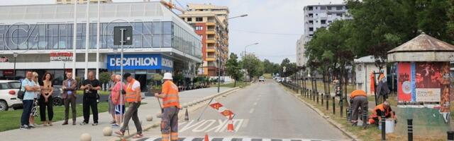 Postavljen "ležeći policajac" u zoni OŠ "Stanislav Sremčević"