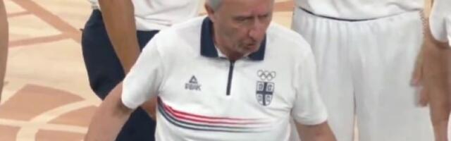 "Udarite malo": Pešić besan kao ris na tajm-autu (VIDEO)