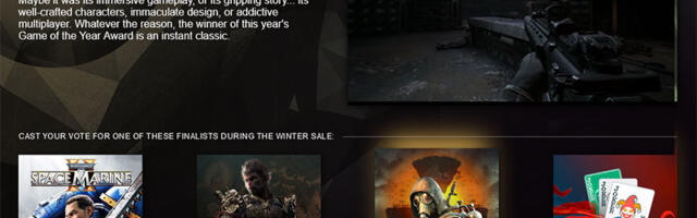 Steam: Objavljeni kandidati za igru godine
