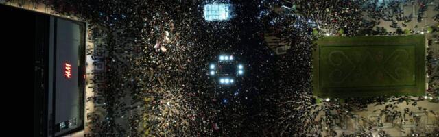 Na protestu Nišu u nedelju bilo 12.000 ljudi, procenio Arhiv javnih skupova