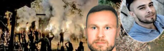 Ubijeni Filip Knežević dao Zviceru ono što Belivuk nije mogao! Ovako je šef ''kavčana'' slavio na Partizanovom stadionu kada su izrešetani Kožar i Hadžić (FOTO)