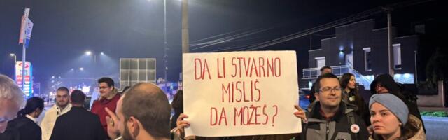 Studenti i građani protestovali ispred „Niš TV“: Ministru prosvete poruka da podnese ostavku