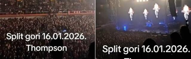 "Ajmo ustaše" se ori na koncertu Tompsona: Da li su ovo evropske vrednosti - šta će Picula da kaže sad? (VIDEO)