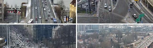 Evo kakvo je stanje na beogradskim ulicama: Na jednoj lokaciji zastoj ka centru grada