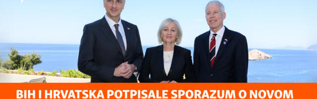 BiH i Hrvatska potpisale sporazum o plinovodu koji bi gradili Amerikanci