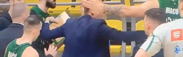 Frka u ABA: Sukobili se saigrači (VIDEO)