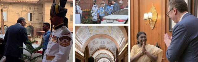 ŠIRIMO SARADJU! Vučić sa predsednicom Indije: Ovaj susret potvrđuje zajedničku posvećenost miru, stabilnosti i razvoju (VIDEO)