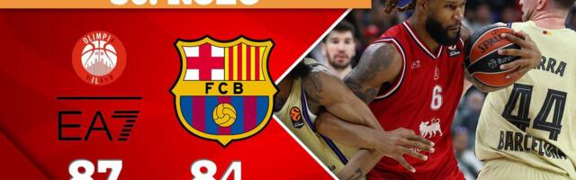 Evroliga kolo 30. | Milan – Barselona 87:84, Milano preživeo nalet Katalonaca i slavio
