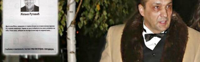 Poruka koja para srce: Joca Amsterdam se setio Željka Rutovica