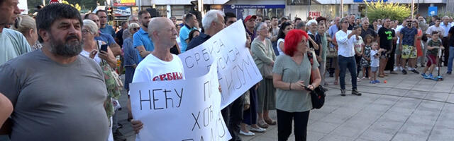 Protest protiv iskopavanja litijuma održan ispred Gradske kuće (VIDEO)