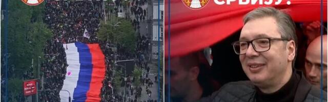 OKUPIMO SE I POKAŽIMO KOLIKO NAS IMA: Veličanstveni prizori i poziv na svenarodni skup 12. aprila u 19 časova (VIDEO)