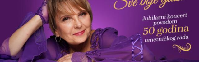 BILJA KRSTIĆ OBELEŽAVA JUBILARNIH 5O GODINA RADA KONCERTOM U MTS DVORANI 09. NOVEMBRA!