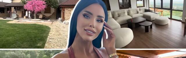 Bazen, palme i stakleni zid na imanju bivše zadrugarke: Ovde se nalazi luksuzno imanje gde živi sa biznismenom