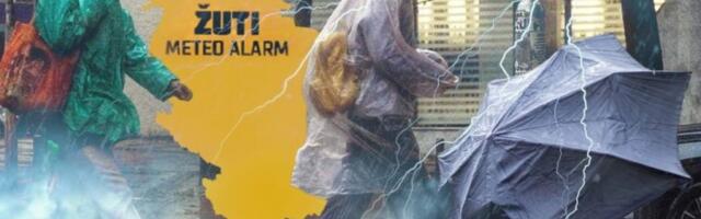 SRBIJA NA UDARU! Vetar nosi sve pred sobom, RHMZ upozorio: Stižu nam OLUJNI UDARI, popaljeni meteoalarmi