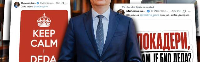 SAMO MIRNO, DEDA ĆE SE VEĆ POJAVITI! Milenko Jovanov reagovao posle nezapamćenog blama blokaderske novinarke Tatalović: "Žaklina zna, al' neće da kaže"