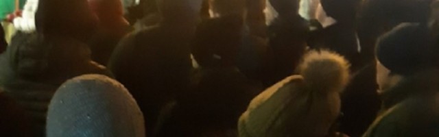 Protest na Dorćolu: Zaustavite radove, hoćemo da živimo (VIDEO)