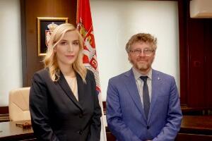 Министарка правде са Салвиолијем о прецесуирању ратних злочина