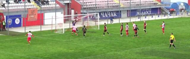 Poraz fudbalera Slobode u Čačku