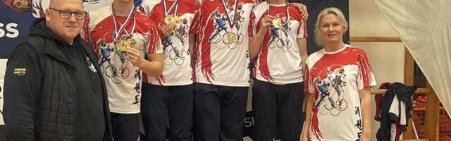 Perspektivni takmičari Tekvondo kluba Zrenjanin doneli iz Slovenije šest zlatnih medalja