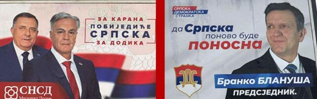 Šest kandidata u trci za jednogodišnji mandat predsednika Republike Srpske