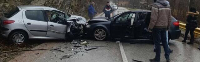 Jeziv početak subote u Srbiji, drama na putevima ne prestaje: Pogledajte direktan sudar na putu kod Valjeva