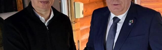 Vucic and Dodik discuss regional issues and cooperation between Serbia and RS