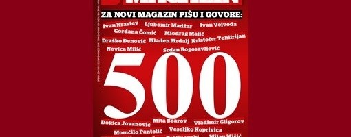 U novom broju nedeljnika Novi magazin pročitajte . . .