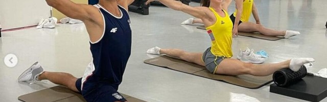 Đoković upao kod belgijskih gimnastičarki na trening i napravio spektakl