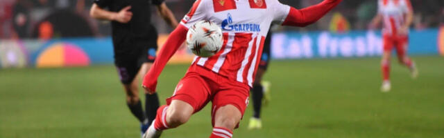 DELIRIJUM NA &quot;MARAKANI&quot; Zvezda preko Bruna Duartea povela sa igračem manje (VIDEO)