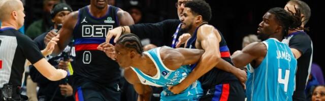 Nasilno veče u NBA: Dve tuče, na teren uletela i policija! (FOTO)