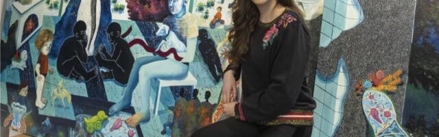 Izložba slika „Kraj sveta i još jedan dan“ Kristine Pirković u Salonu Muzeja grada Beograda