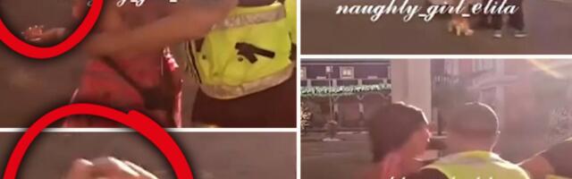 MAJA UZELA KAMEN DA RAZLUPA STANIJU: Isplivao snimak DIVLJAČKE SCENE iz dvorišta - DA SE NAJEŽIŠ! (VIDEO)