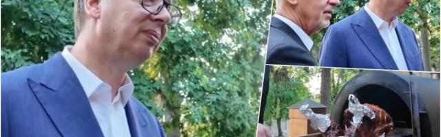 "GOST SE NAJBOLJE DOČEKA DOMAĆINSKOM TRPEZOM!" Vučić ugostio premijera Češke Babiša na svečanoj večeri, pa otkrio šta je izneo na sto! (VIDEO)