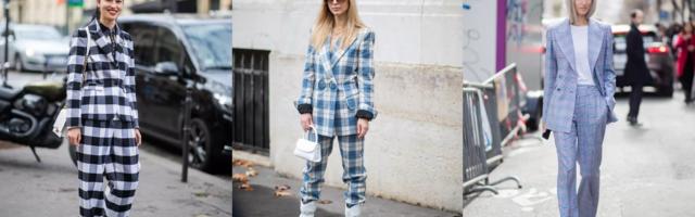 Kako nositi karirano odelo kao prava fashionista