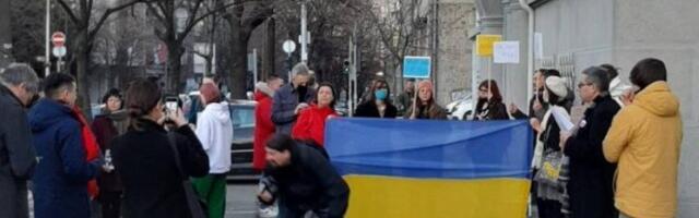 ĆUTA I OSTATAK KOALICIJE "MORAMO" SA ŽENAMA U CRNOM I AIDOM ĆOROVIĆ traže sankcije protiv Moskve!