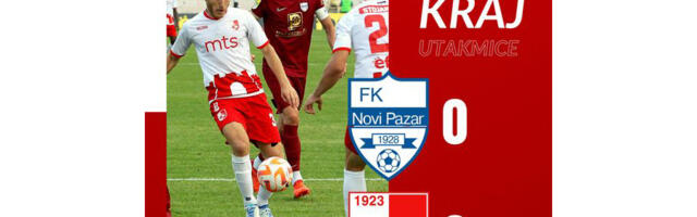Podela bodova u Pazaru, Novi Pazar – Radnički 0:0
