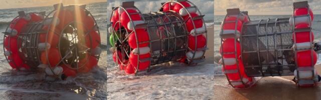 Pokušao da prekorača Atlantik u velikom gumenom točku za hrčke