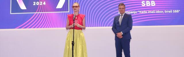 SBB dobitnik nagrade za najbolju TV kampanju „Kada imaš izbor, biraš SBB“