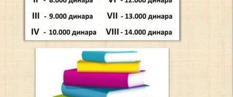 Grad Leskovac isplatio novac za nabavku udžbenika za učenike osnovnih škola