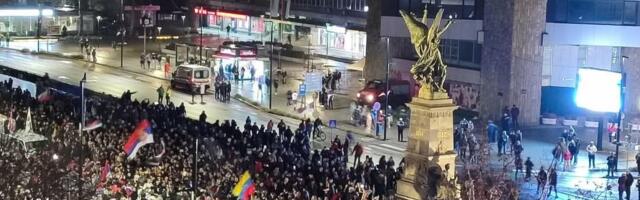 Kragujevački studenti stigli u Kruševac (VIDEO)