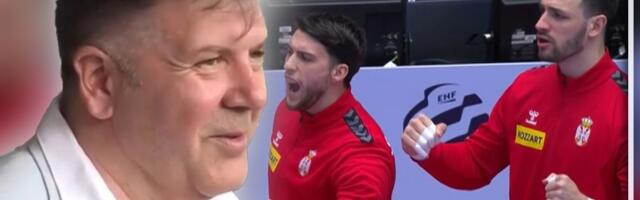 Grmi Bane Bojanić na Evropskom prvenstvu u rukometu: Posle gola Srbije sa razglasa pušten njegov veliki hit