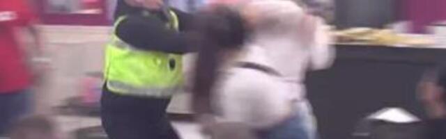 NEĆE STATI DOK SE NE POUBIJAJU! Gađala pa se ZALETELA KAO FURIJA na oca svog deteta - STRADALO i obezbeđenje