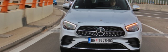 Testiramo redizajnirani Mercedes E klase