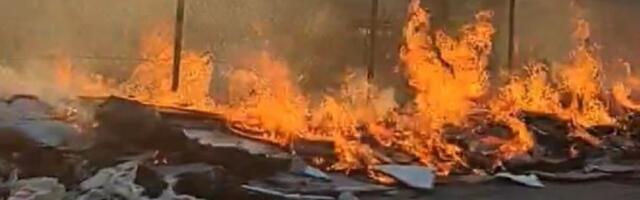 Scena kod Pančevačkog mosta kao iz apokalipse