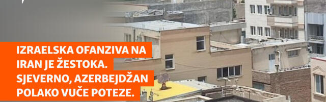 Dok je izraelska ofanziva na Iran bila žestoka, Azerbejdžan je polako vukao poteze