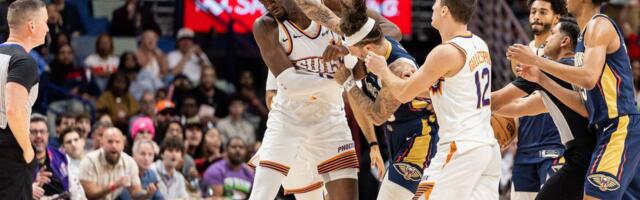 Opšta tuča u NBA ligi! Sevale pesnice u Nju Orleansu, dvojica isključena – Alvarado udario na 30 centimetara višeg /VIDEO/