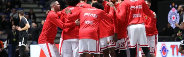 Evo gde možete da gledate uživo TV prenos meča Olimpijakos - Panatinaikos u 30. kolu Evrolige