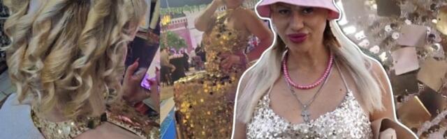 Sinoć su u Šimanovcima samo o njoj pričali! Valjevska Barbika pre podne kuca račune u pečenjari, a uveče sija u zlatu