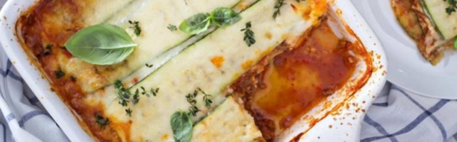 Lazanje sa tikvicama - ukusne kao originalne ali sa puno manje kalorija